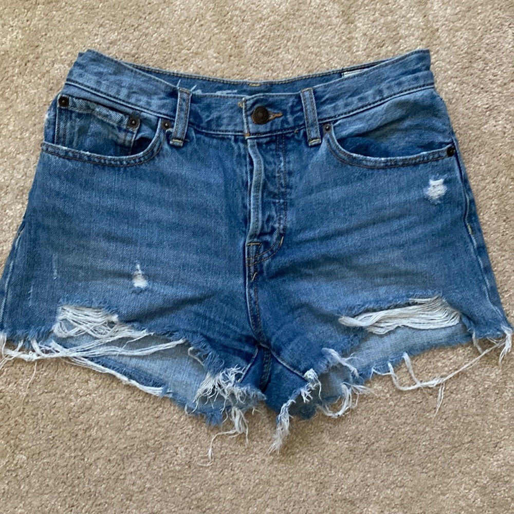 Free People Denim Shorts